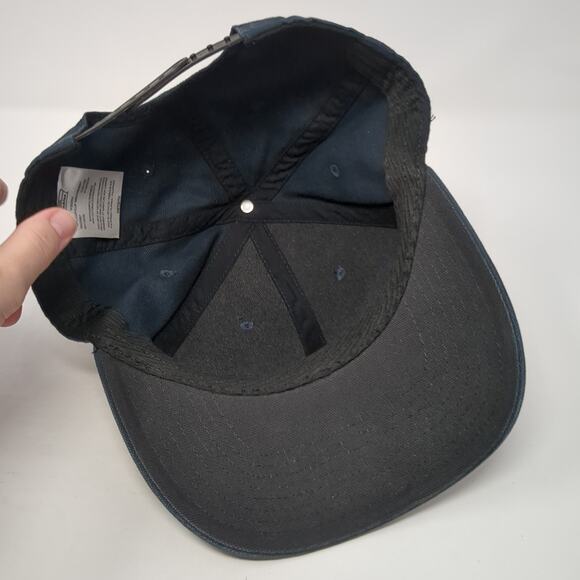 Genuine Dickies Snapback Hat Blue One Size Adjustable Outdoor Solid - Picture 7 of 9